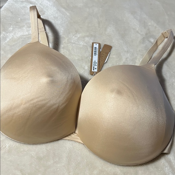 🍄‍🟫SKIMS Ultimate Nipple Push Up Bra in Sand - Picture 3 of 8